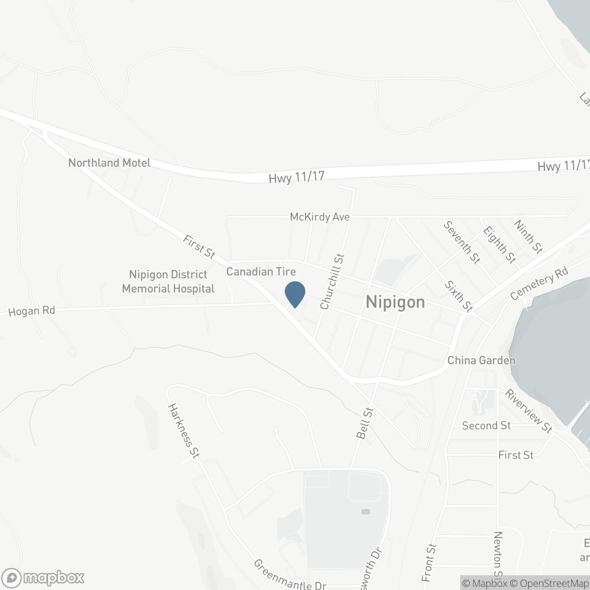 126 JOHN STREET, Nipigon, Ontario P0T 2J0